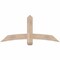 Ekena Millwork Bellingham Smooth Timber Gable Bracket, Douglas Fir, 60"W x 27"H x 5 1/2"D x 5 1/2"F, 11/12 Pitch GBW060X27X0606BEL00SDF - alternate 1